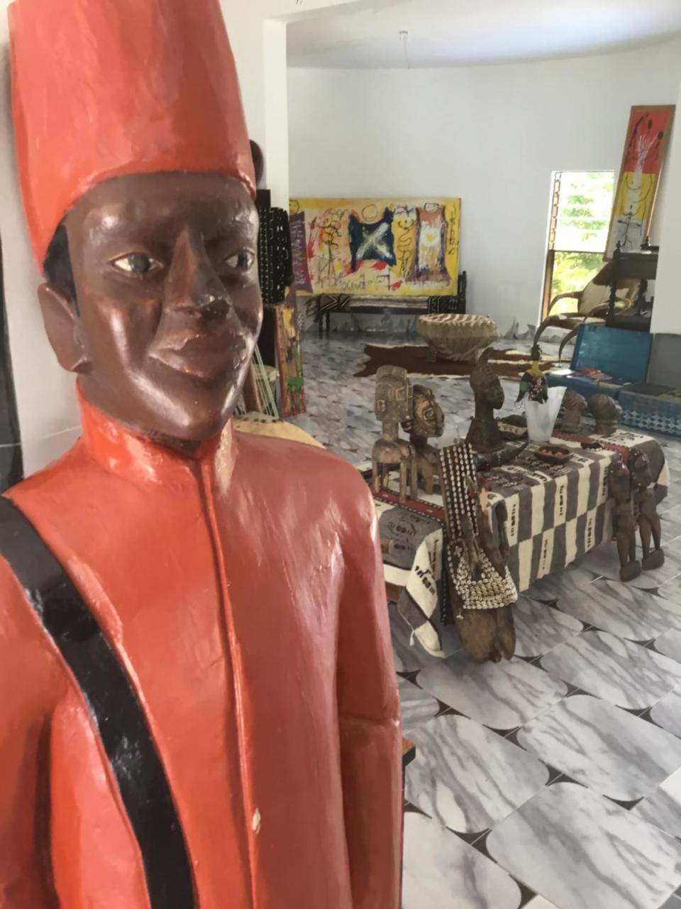 Mama Africa Art Residence & Art Center Gambia Tanji Buitenkant foto